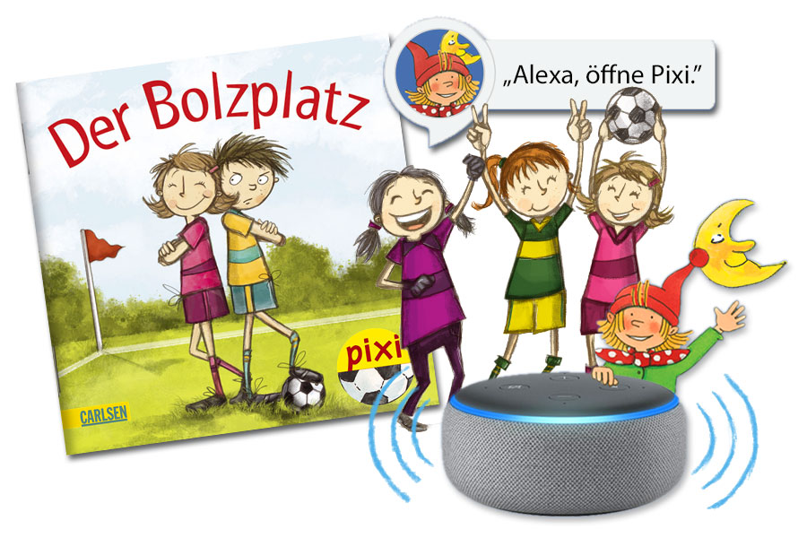 Pixi Bolzplatz als Alexa-Skill
