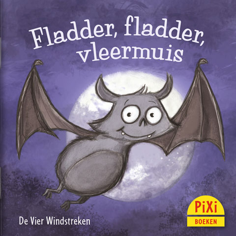 Pixibuch-Cover »Flatter, flatter Fledermaus«