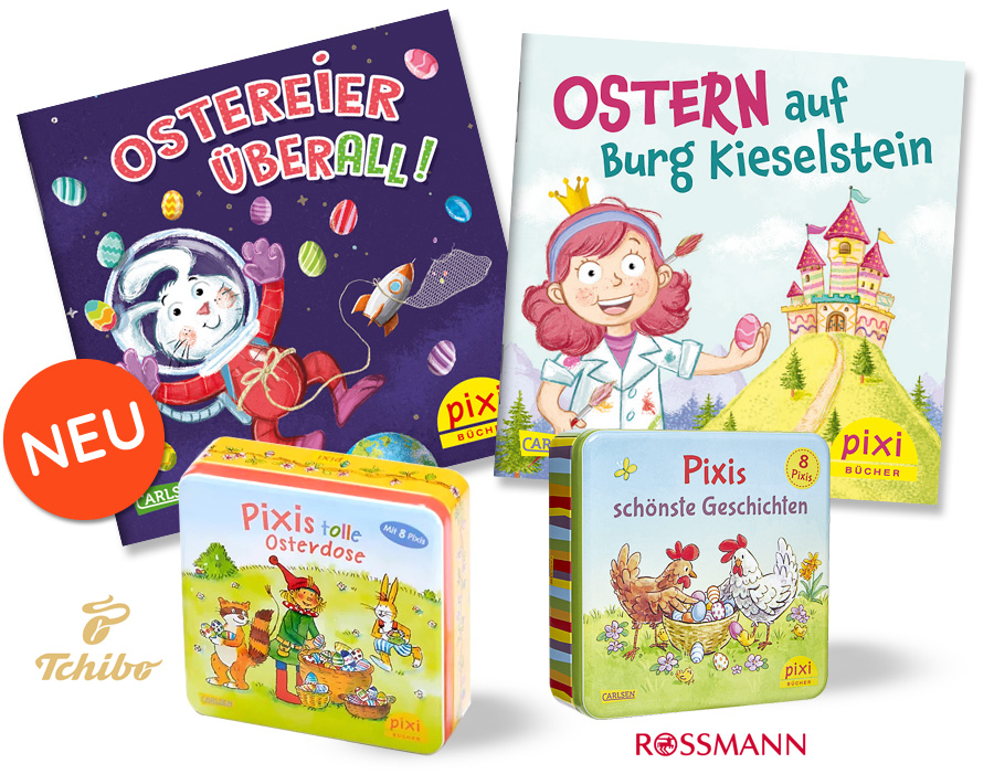 Cover Oster-Pixis bei Rossmann & Tchibo