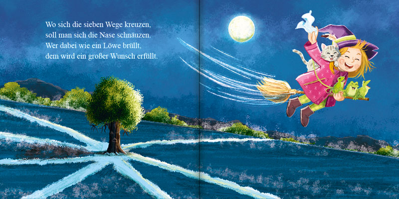 Innenseite »Rundflug mit Mila