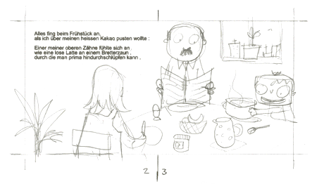 Pixi Wackelzahnskizze